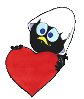 Gif animé Caliméro coeur